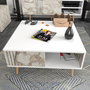 Hanah Home Mesa de Centro Ronas - White